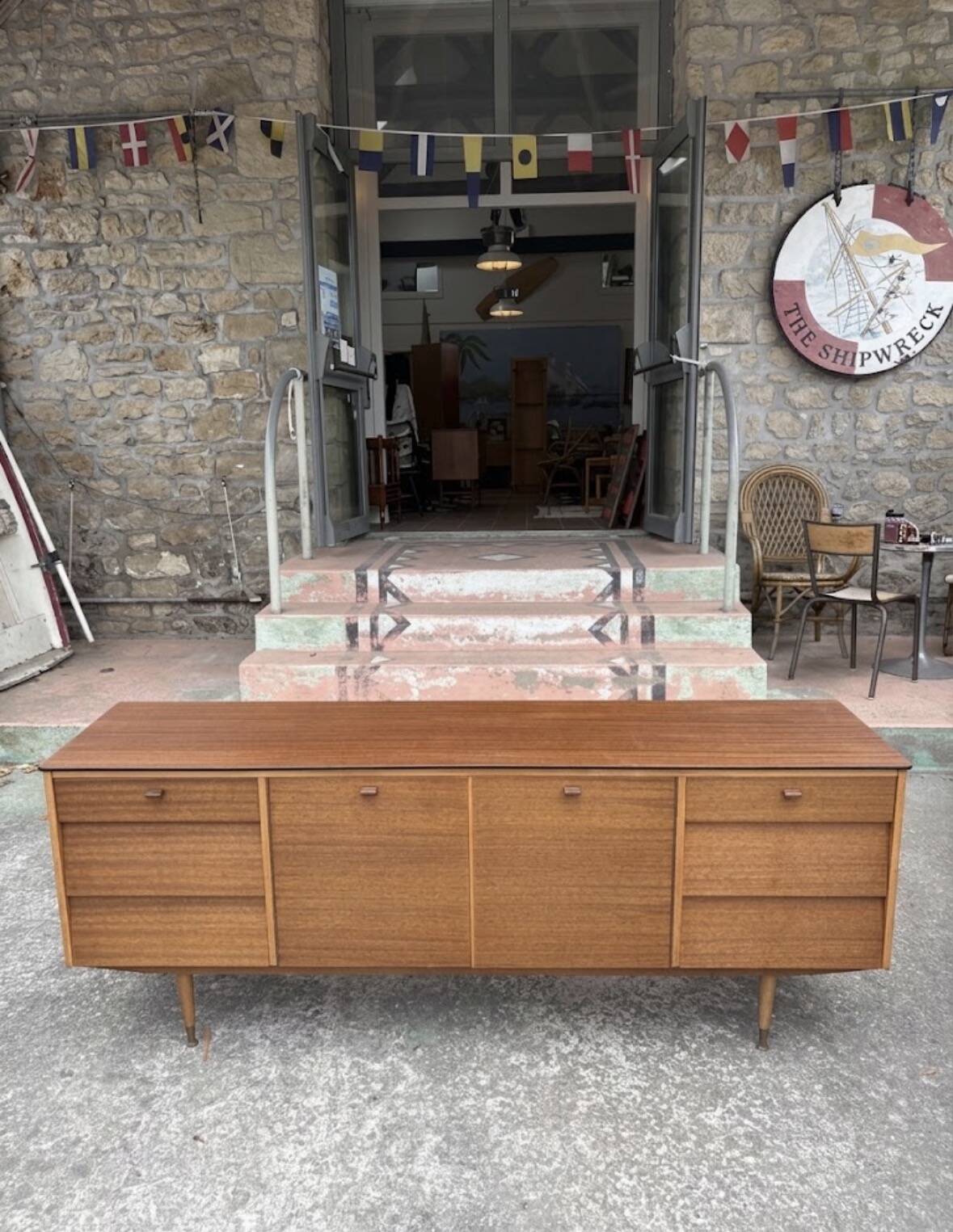 Enfilade vintage vers 1960