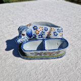 Antique 19th Century Pig-Shaped Salt and Pepper Shaker