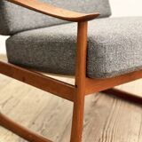Mid-Century Modern Lounge Chair in Teak by Peter Hvidt an Orla Mølgaard Nielson for France and Son