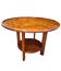 Grande table basse ronde Majorelle Nancy, double plateau (90 cm)