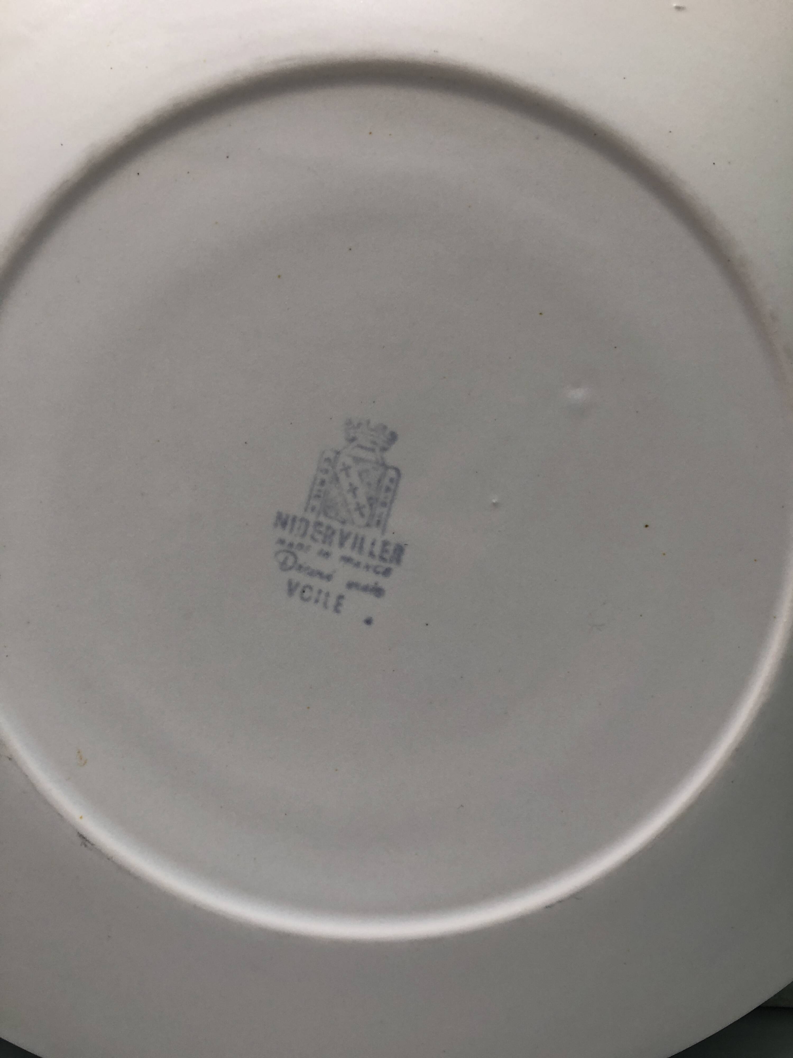 Niderviller Voile Plates