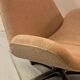 Vintage swan style swivel chair