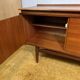 Buffet rétro vintage en teck des années 1960, design scandinave britannique