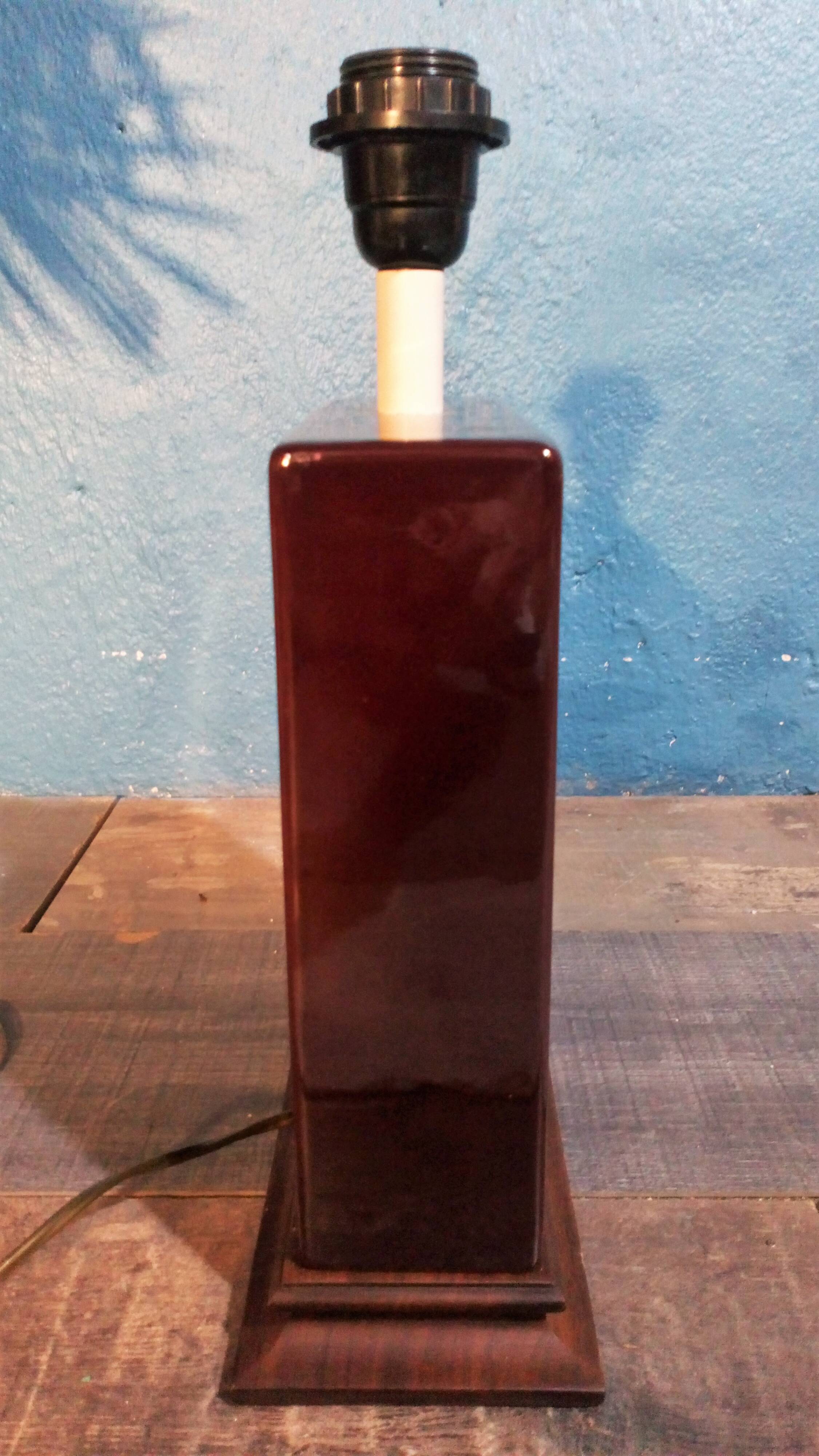 Ceramic lamp "Japan" 1970s