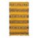 Tapis berbère jaune ethnique