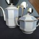 Service à thé en Porcelaine de Limoges F. Legrand and Cie art déco
