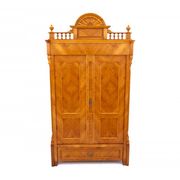 Antique wardrobe, Western Europe, around 1900. After renovation.