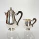 Christofle Gallia silver-plated milk jug and jug, 1920s