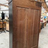 Napoleon III display case in patinated oak