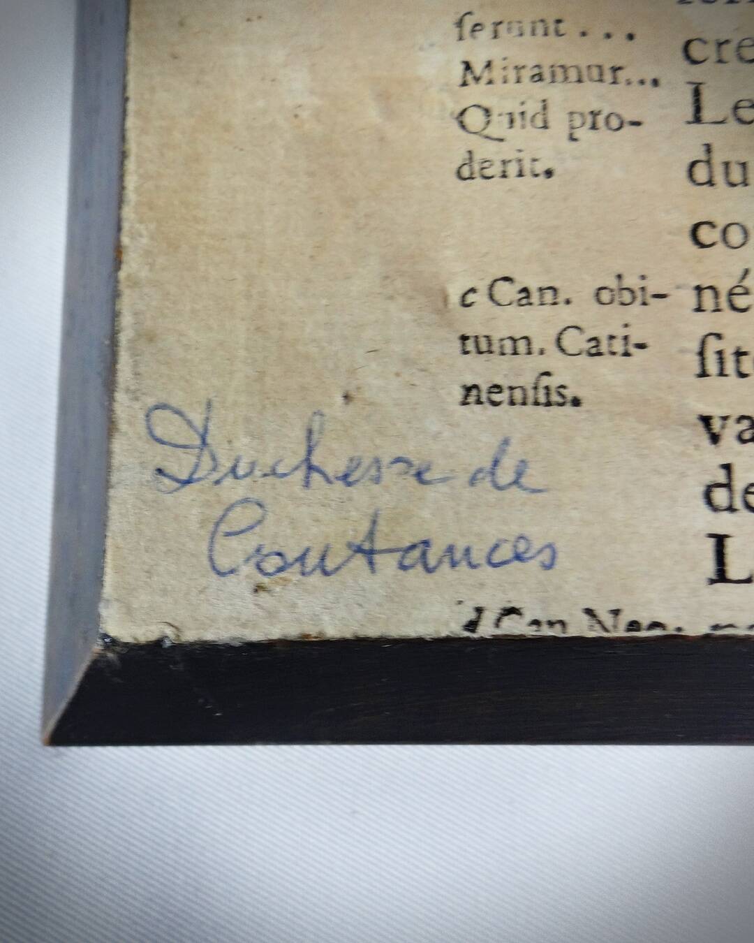 Miniature portrait Duchess of Coutances by Labille-Guiard hand painted