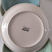 Set of 7 vintage flat and deep plates