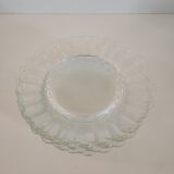 7 dessert plates Duralex Marguerite