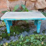 Tabouret / marche pied ancien en bois