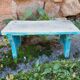 Old wooden stool / step stool