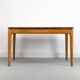 Danish Extendable Solid Teak Dining Table by Glostrup, 1970s