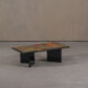 Table basse par Giovanni Offredi pour Saporiti, Italie, années 1970