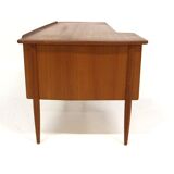 Scandinavian teak desk, Göran Strand, Lelångs Möbelfabrik, Sweden, 1950