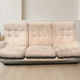 Atlantis seating set space age upholstered sofa & lounge chair by Jitona, 1970s Czechoslovakia