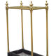 Porte-parapluie en laiton vintage