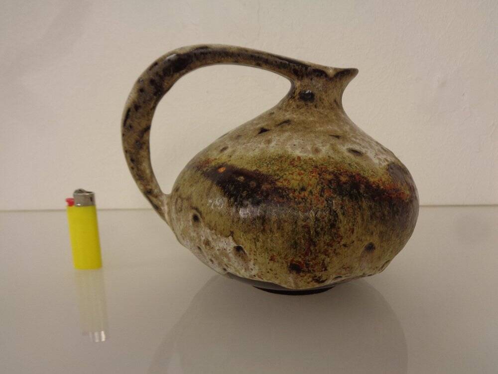 313 Ceramic Vase by Kurt Tschörner for Ruscha, 1960s