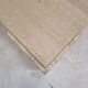 Italian travertine coffee table, 1980's