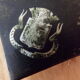Ancienne boîte Napoléon III en carton bouilli