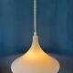 White Space Age Suspension "Witch Hat" Mid-Century