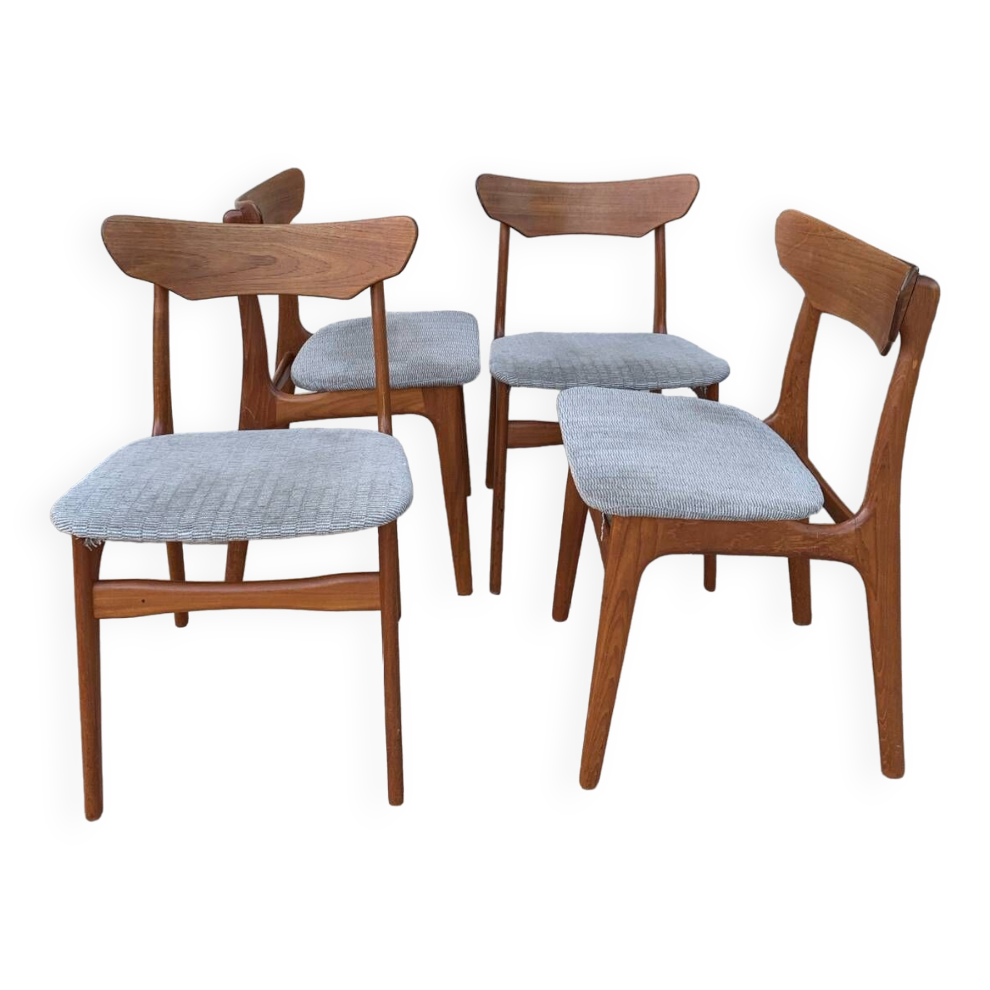 Schienning & Elgaard dining chairs, set of four