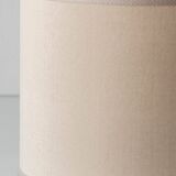 Pair of Spanish Revival Ceramic Table Lamps from Granada, New Linen Lampshades