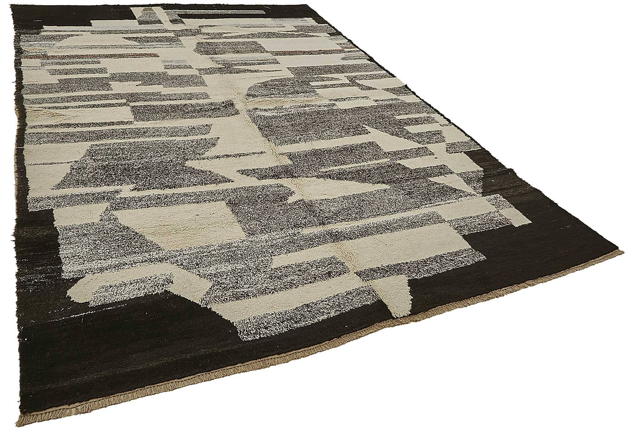 Handwoven Turkish Recycled Boho Rug 230 cm x 337 cm