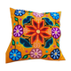 Yellow Peruvian cushion cover