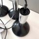Hustadt metal waterfall lamp 1970 Germany