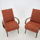 Set of two armchairs designed by Jindřich Halabala, 1950´s.