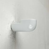 Pafo wall sconces from the Italian space age mid-century in ceramic by Ernesto Gismondi for Artemide, 1970s, set of 2.