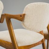 Dining Chairs Model 42 in Teak, Kai Kristiansen for Schou Andersen, 1960s,