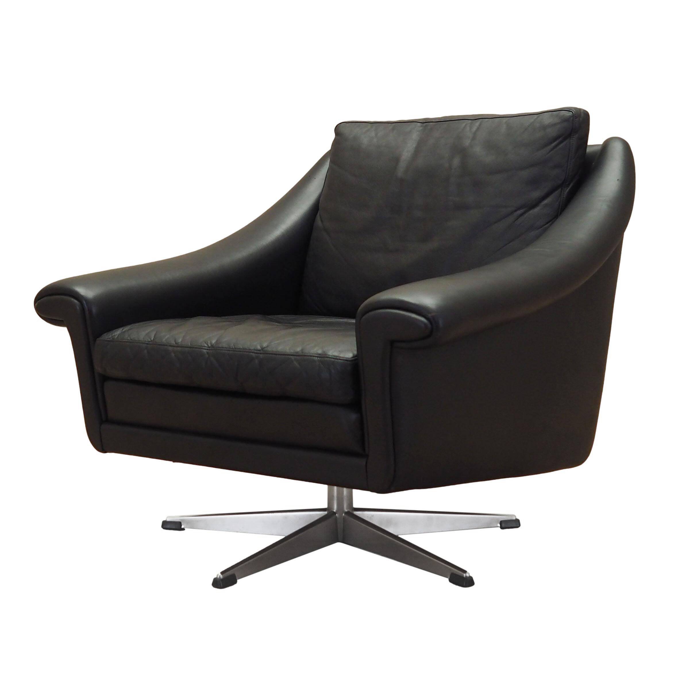 Fauteuil pivotant, design danois, années 1960, fabricant : Eran Møbler, designer :