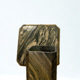 Octagonal marble coffee table