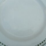 large flat diam 32,5 faience B.F.K model laurel