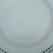 Plat diam 32,5  faience b.f.k  modèle laurier