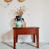 Old wooden coffee table