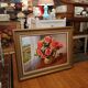 Painting of a bouquet of roses.
