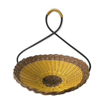 Scoubidou vintage fruit basket