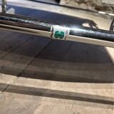 Pair of black leather armchairs T1 by Rodney Kinsman for Bieffeplast, 1967