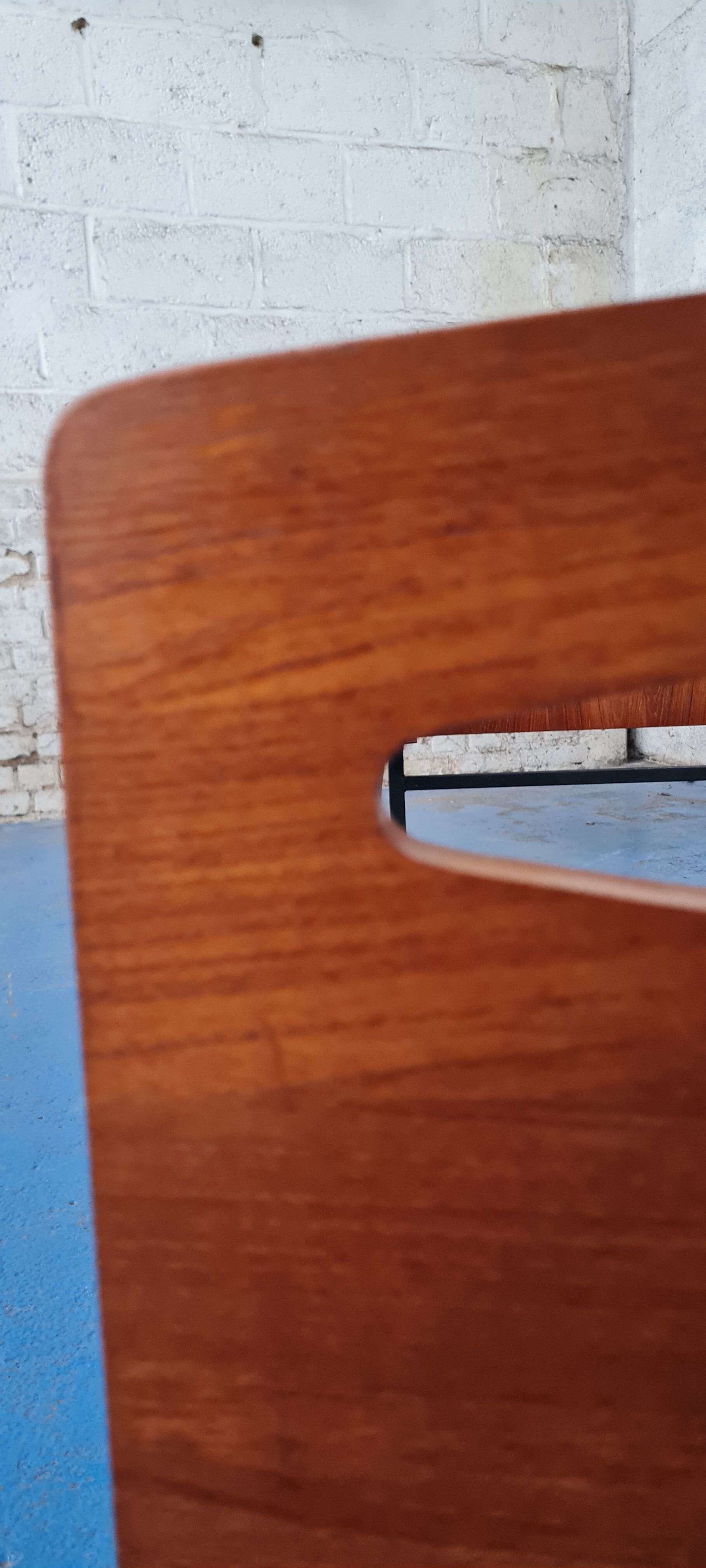 Scandinavian teak bed
