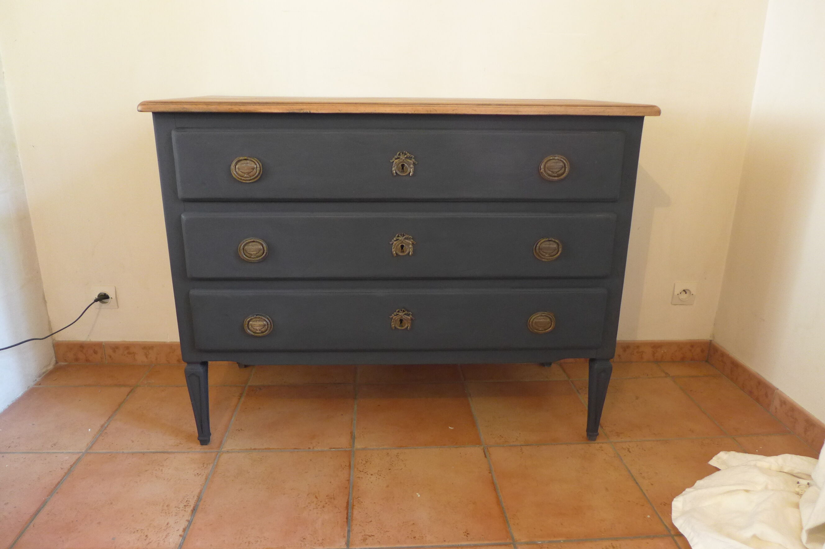 Old patinated commodity