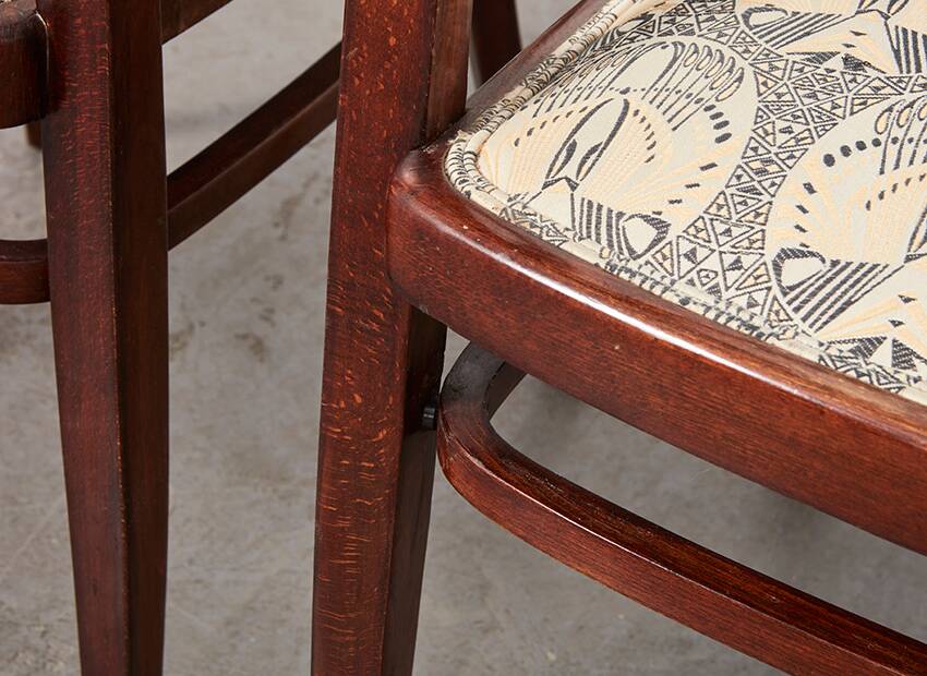 Otto Wagner Wiener Secession Seating Set for Mundus Austria 1903