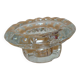 Vintage crystal candle holder