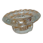 Vintage crystal candle holder