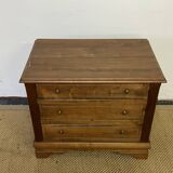 Small vintage wooden chest of drawers 3 drawers