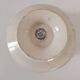 E. Bourgeois footed plate – Excelsior blue decoration, late 19th century